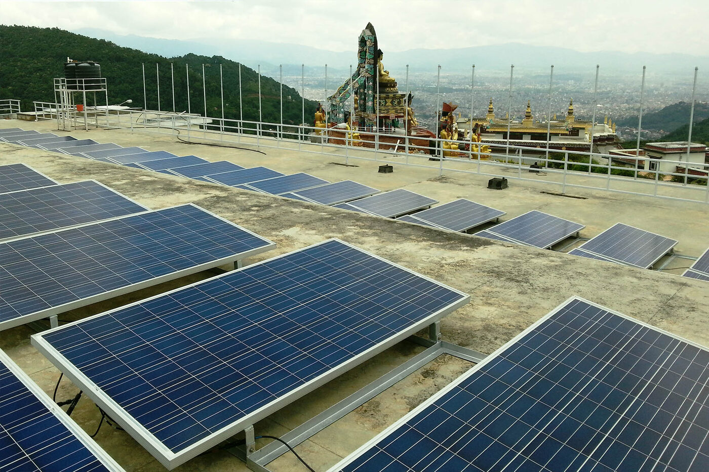 Druk Amitabha Mountain Phase 1 solar installation