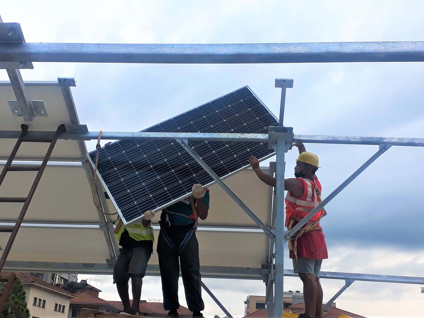 UNICEF Headquarters Kathmandu solar installation