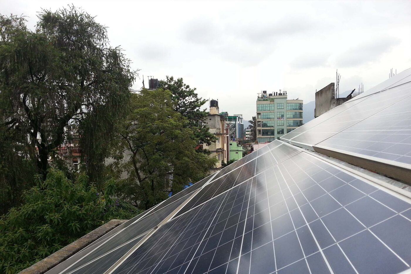 Sky Light Office solar installation